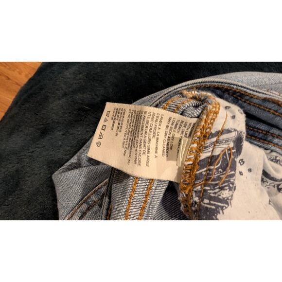 Pilcro and the Letterpress Anthropologie High-Waisted Pleated Jeans 27 - Picture 6 of 8